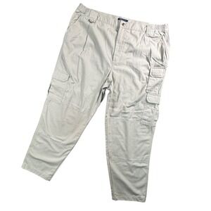5.11 Tactical Pant Men 44x29 Khaki Cargo Cotton Canvas Workwear Gorpcore Utility